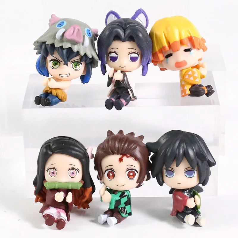 Demon Slayer on The Cable Tanjirou Nezuko Zenitsu Inosuke Kochou Shinobu Tomioka Giyuu Collectible Figures Toys Q Version Dolls
Demon Slayer on The Cable Tanjirou Nezuko Zenitsu Inosuke Kochou Shinobu Tomioka Giyuu Collectible Figures Toys Q Version Dolls