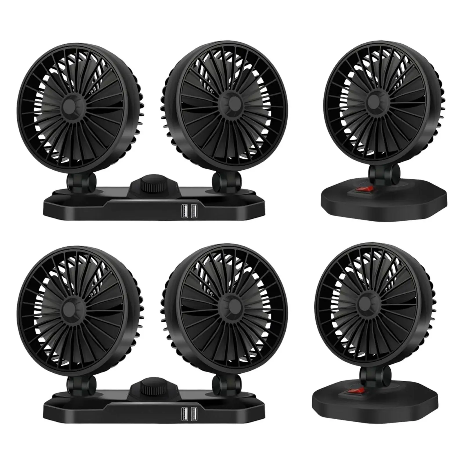 electric Car Cooling fan Degree Rotatable Personal Auto Fan USB Low Noise for Boat Sedan Vehicles Home Outdoor
electric Car Cooling fan Degree Rotatable Personal Auto Fan USB Low Noise for Boat Sedan Vehicles Home Outdoor