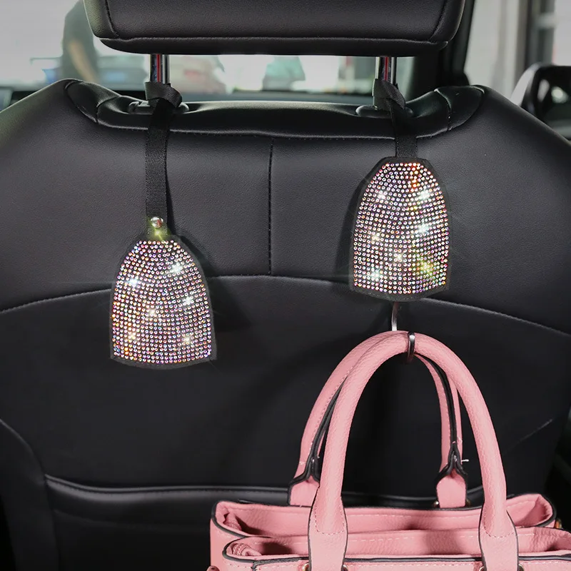 Car Seat Back Hook Creative Multifunctional Hidden hook Beautiful Full Diamond Storage Supplies Automobile Stowing Tidying
Car Seat Back Hook Creative Multifunctional Hidden hook Beautiful Full Diamond Storage Supplies Automobile Stowing Tidying
