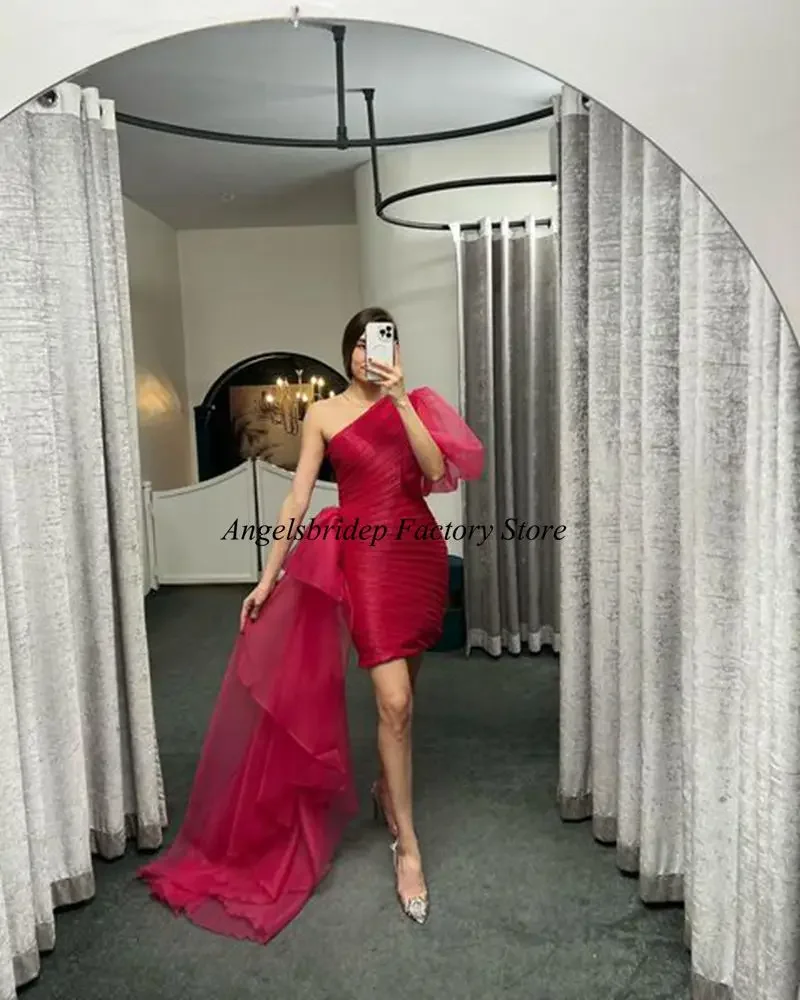 Angelsbridep Half Puff Sleeves Organza Evening Dresses For Women With Detachable Tail Formal Prom Party Gowns Princess Celebrity
Angelsbridep Half Puff Sleeves Organza Evening Dresses For Women With Detachable Tail Formal Prom Party Gowns Princess Celebrity