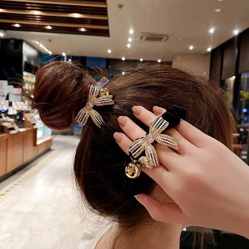 1PC New Pearl Bowknot Headwear Girls Elastic Hair Bands Head Tie Rope Ponytail Hair Circle Headdress Woman Hair Accessories
1PC New Pearl Bowknot Headwear Girls Elastic Hair Bands Head Tie Rope Ponytail Hair Circle Headdress Woman Hair Accessories