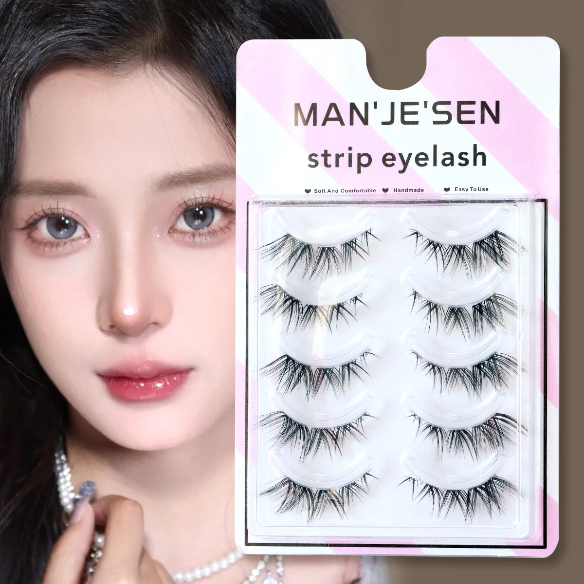 MANJESEN Hot 5 Pairs Manga Lashes Naturally Cosplay False Eyelashes Dating Makeup Eyelashes Natural Eyelash Extension beauty
MANJESEN Hot 5 Pairs Manga Lashes Naturally Cosplay False Eyelashes Dating Makeup Eyelashes Natural Eyelash Extension beauty