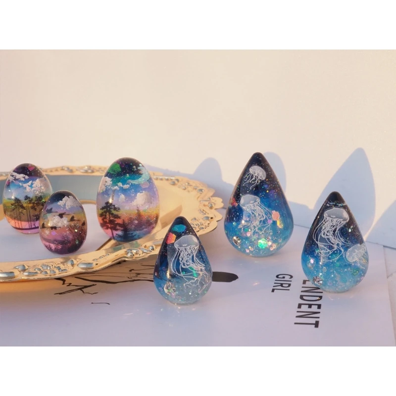 Silicone Mold Water Drop/Egg Molds Epoxy Resin Crafts DIY Jewelry Making Cake Decoration Home Ornaments Chocolate Fondant Tools
Silicone Mold Water Drop/Egg Molds Epoxy Resin Crafts DIY Jewelry Making Cake Decoration Home Ornaments Chocolate Fondant Tools