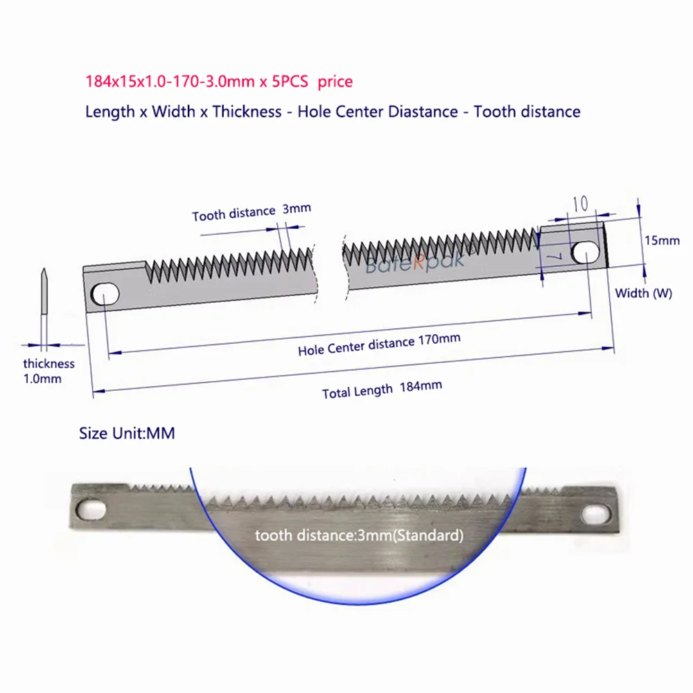 БateRpak Лезвия для упаковочной машины 5 шт.
БateRpak Лезвия для упаковочной машины 5 шт.