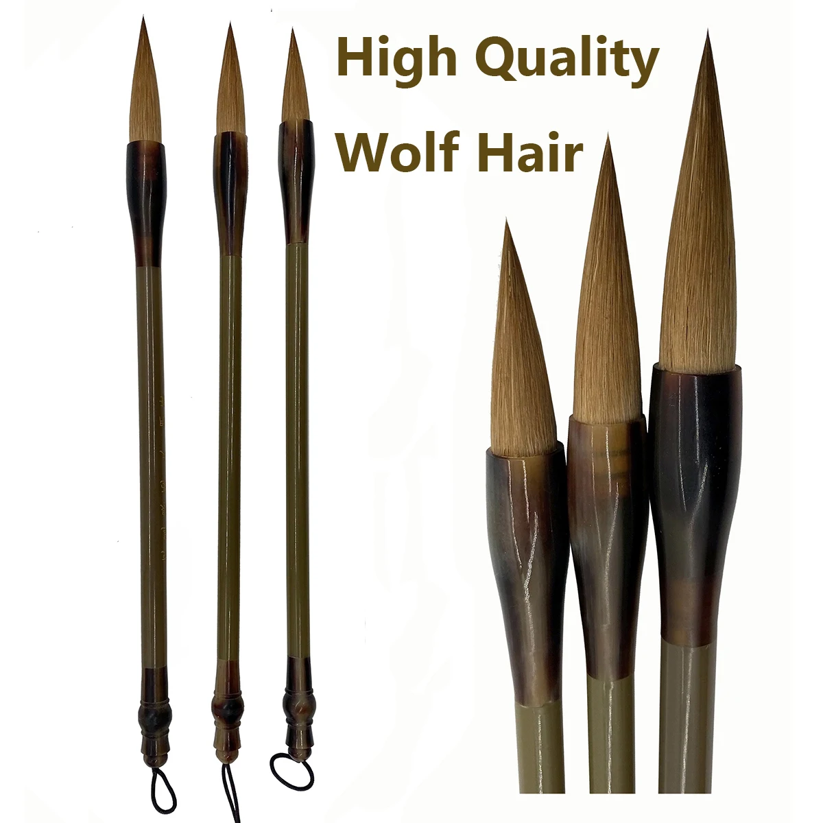 Pen Boutique Wolf Soft Brush Chinese Quality Hair Writing Traditional Painting Professional High Ink Calligraphy Calligraphy
Pen Boutique Wolf Soft Brush Chinese Quality Hair Writing Traditional Painting Professional High Ink Calligraphy Calligraphy