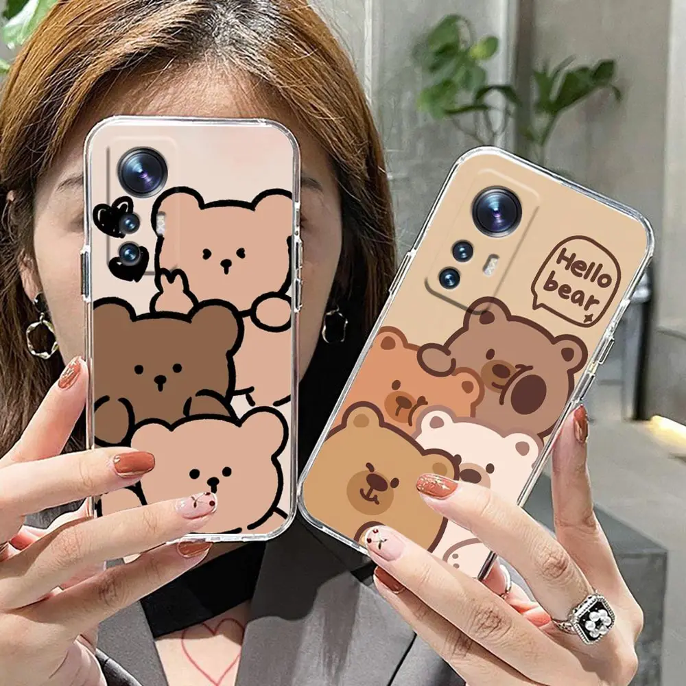 Transparent Clear Phone Case For Xiaomi 13 12 12X 11T 10 10S 9SE 9 8 6X 6 Case Funda Coque Capa Shell Cover Cute Panda Tiger Cat 
Transparent Clear Phone Case For Xiaomi 13 12 12X 11T 10 10S 9SE 9 8 6X 6 Case Funda Coque Capa Shell Cover Cute Panda Tiger Cat
