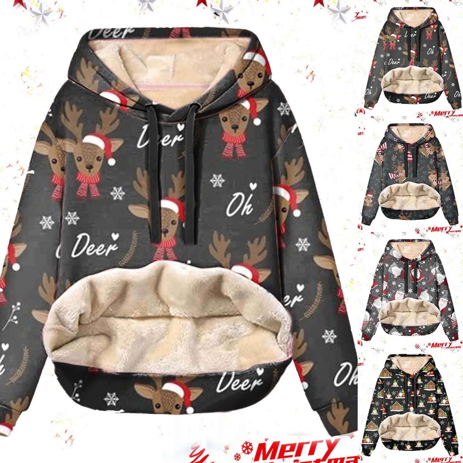 Женские зимние толстовки, теплый пуловер с флисовой подкладкой, свитшот с капюшоном, повседневные женские толстовки
Женские зимние толстовки, теплый пуловер с флисовой подкладкой, свитшот с капюшоном, повседневные женские толстовки