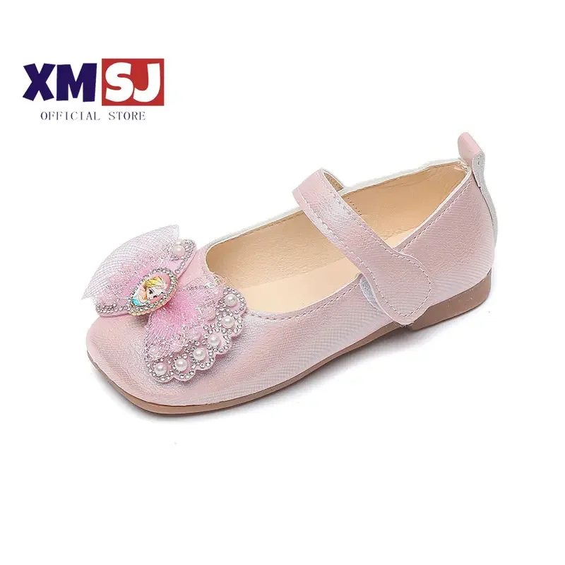 Girls Princess Shoes Soft Bottom 2022 Baby Single Shoes Crystal Children's Leather Shoes for Party Sweet Bow-knot Casual Flats
Girls Princess Shoes Soft Bottom 2022 Baby Single Shoes Crystal Children's Leather Shoes for Party Sweet Bow-knot Casual Flats