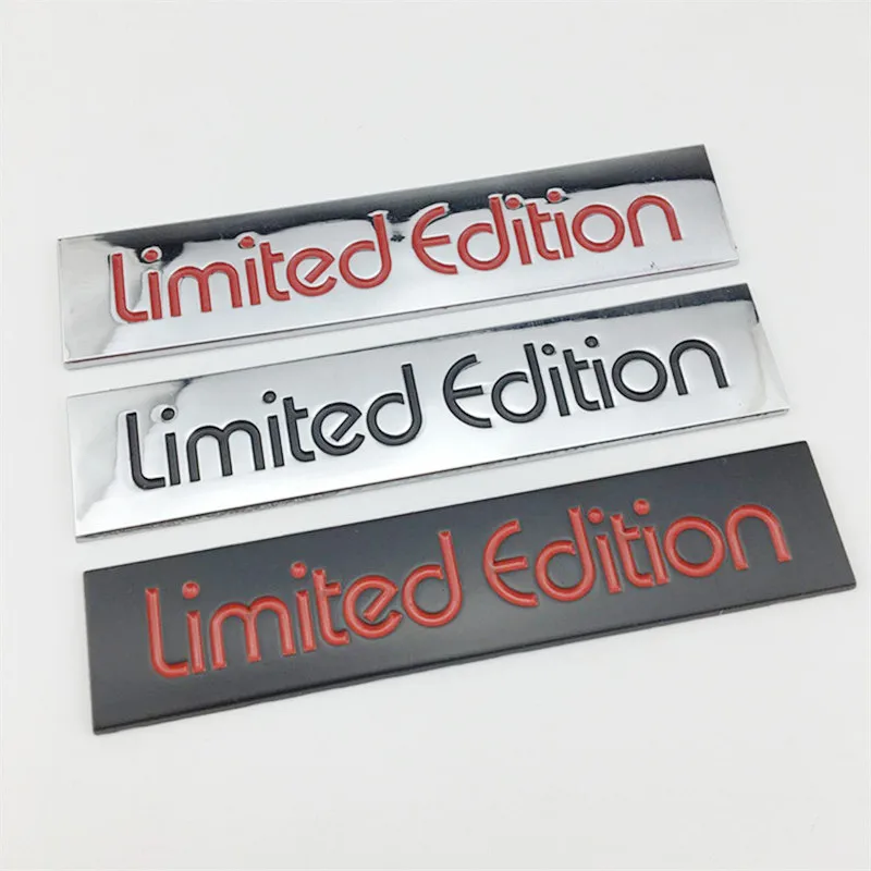 3D Metal Car Sticker Limited Edition Emblem Badge Decal JDM sticker For Toyota Hyundai Auto stickers
3D Metal Car Sticker Limited Edition Emblem Badge Decal JDM sticker For Toyota Hyundai Auto stickers