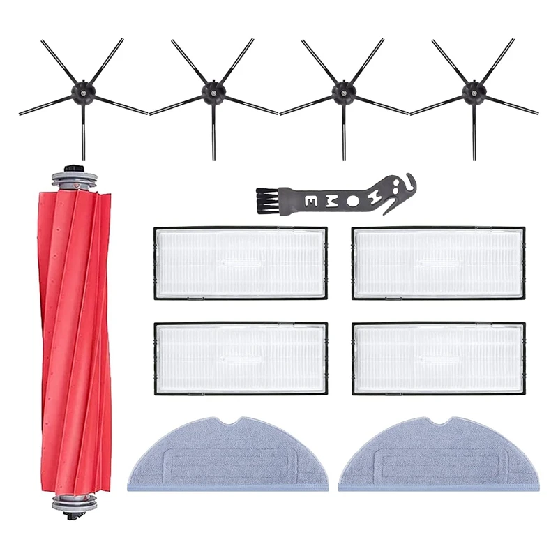 Набор аксессуаров для робота-пылесоса Xiaomi Roborock S7 T7S T7S Plus, основная щетка, фильтры НЕРА, боковые, насадки для швабры
Набор аксессуаров для робота-пылесоса Xiaomi Roborock S7 T7S T7S Plus, основная щетка, фильтры НЕРА, боковые, насадки для швабры