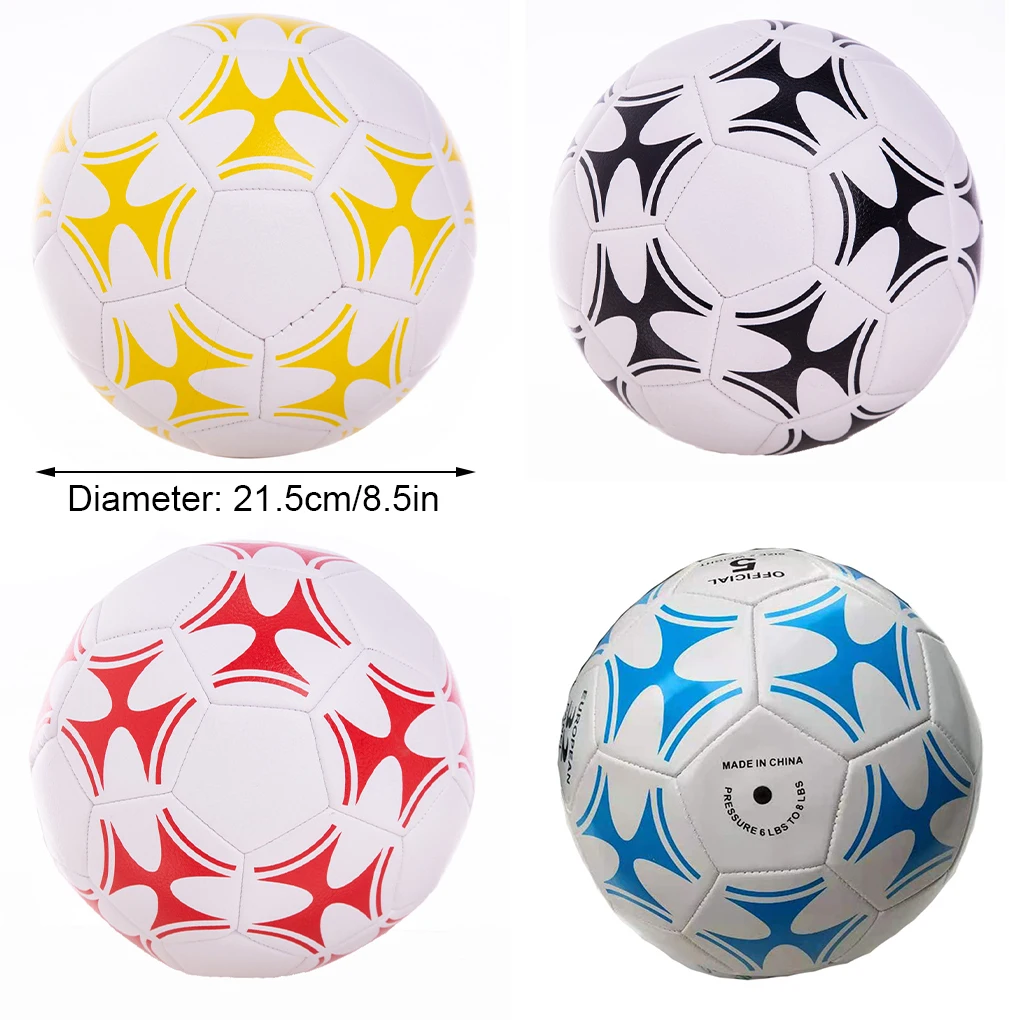 Professional Soccer Ball PU Leather Size 5 Park Playground Match Competition Training Football Outdoor Sports Game Play
Professional Soccer Ball PU Leather Size 5 Park Playground Match Competition Training Football Outdoor Sports Game Play