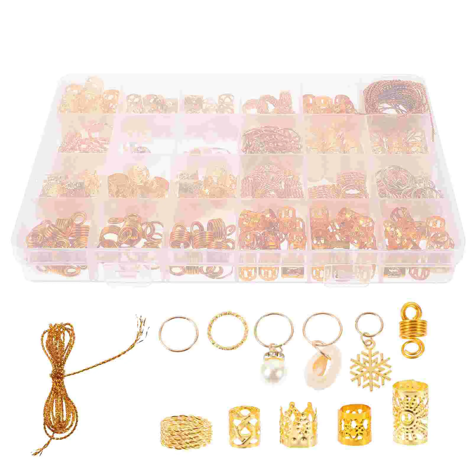 257pcs DIY Dreadlocks Cuffs Hollow-out Hair Rings Hair Cuffs Braid Hair Accessories
257pcs DIY Dreadlocks Cuffs Hollow-out Hair Rings Hair Cuffs Braid Hair Accessories
