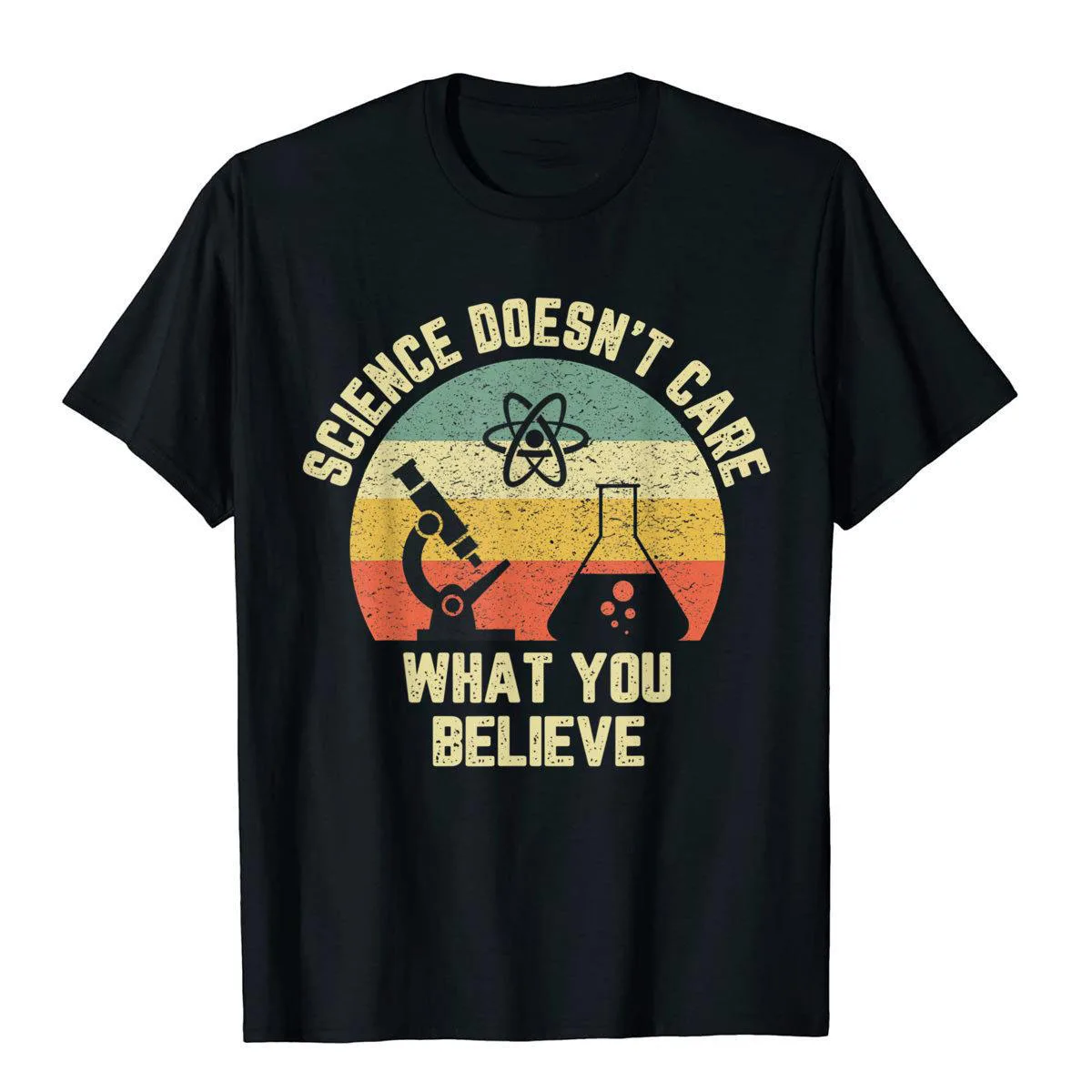 Science Doesn't Care What You Believe Funny Science Teacher T-Shirt Cotton Classic Tees Designer Men T Shirt Harajuku Streetwear
Science Doesn't Care What You Believe Funny Science Teacher T-Shirt Cotton Classic Tees Designer Men T Shirt Harajuku Streetwear