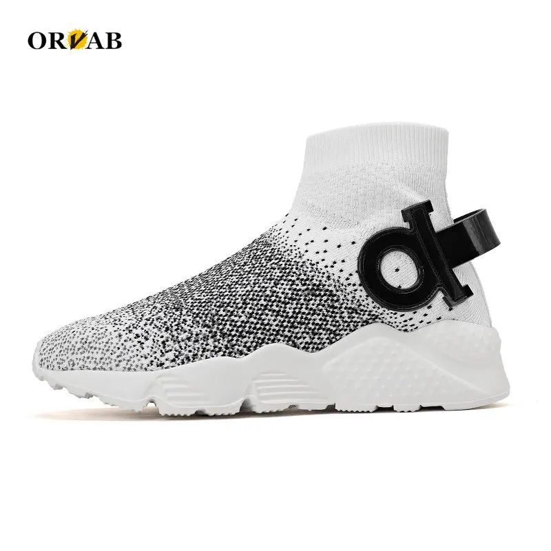 Breathable Men Sneakers Tenis Masculino Fashion High Tops Shoes Men Zapatillas Deportivas Hombre Socks Shoes Men Casual Shoes
Breathable Men Sneakers Tenis Masculino Fashion High Tops Shoes Men Zapatillas Deportivas Hombre Socks Shoes Men Casual Shoes