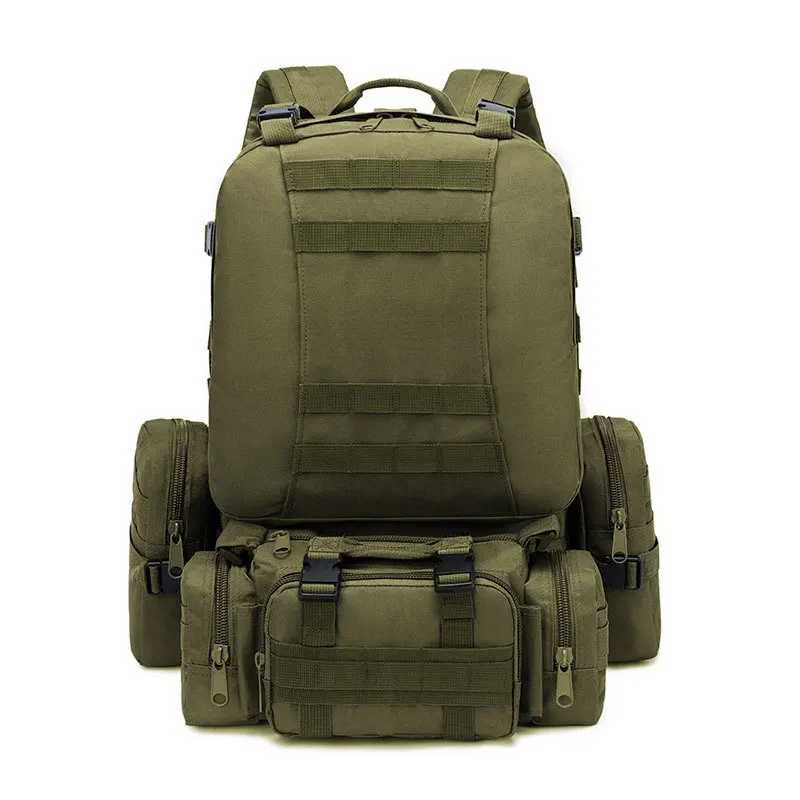 50L Tactical Backpack,Men's Military Backpack,4 in 1Molle Sport Tactical Bag,Outdoor Hiking Climbing Army Backpack Camping Bags
50L Tactical Backpack,Men's Military Backpack,4 in 1Molle Sport Tactical Bag,Outdoor Hiking Climbing Army Backpack Camping Bags