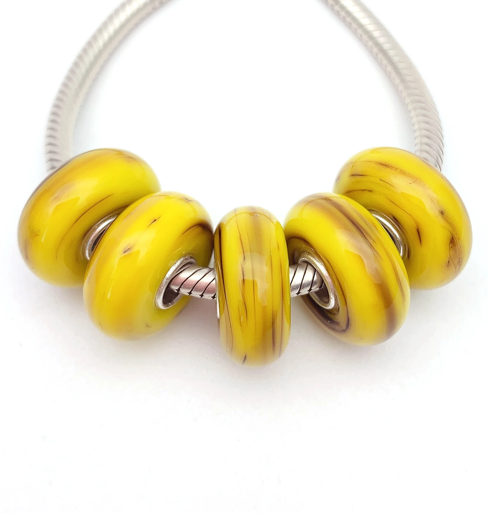 XHYG28 5X 100% Authenticity S925 Sterling Silver Beads Murano Glass beads Fit European Charms Bracelet diy jewelry Lampwork
XHYG28 5X 100% Authenticity S925 Sterling Silver Beads Murano Glass beads Fit European Charms Bracelet diy jewelry Lampwork