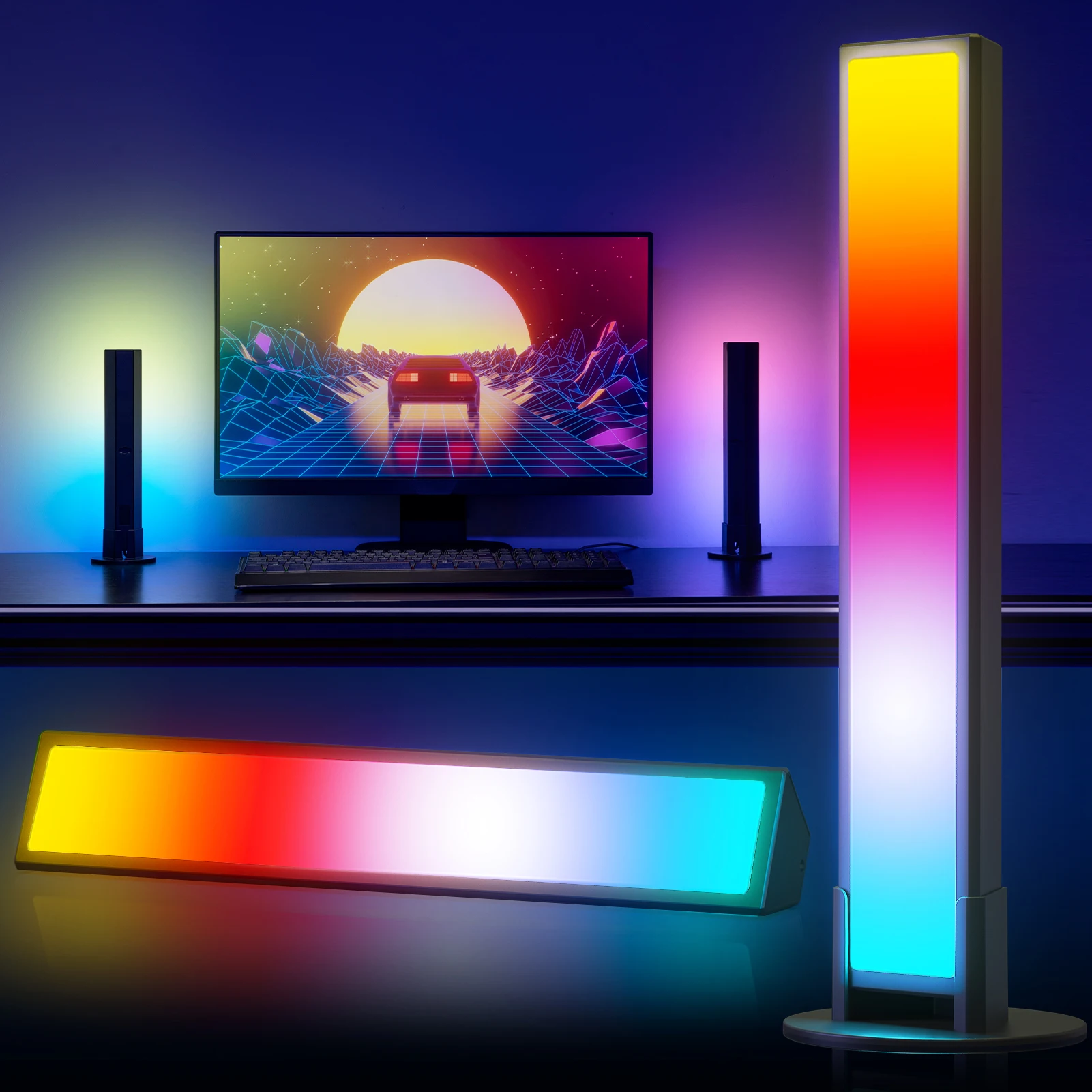 Lytmi Immersion Monitor Ambient Sync to PC Screen & Music RGB Light Bar Gaming Light Smart LED TV Backlight for for Gaming Setup
Lytmi Immersion Monitor Ambient Sync to PC Screen & Music RGB Light Bar Gaming Light Smart LED TV Backlight for for Gaming Setup