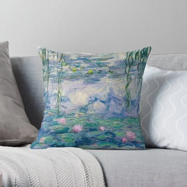 Water Lilies Claude Monet Fine Art Printing Throw Pillow Cover Decor Hotel Fashion Waist Office Bed Throw Pillows not include 
Water Lilies Claude Monet Fine Art Printing Throw Pillow Cover Decor Hotel Fashion Waist Office Bed Throw Pillows not include