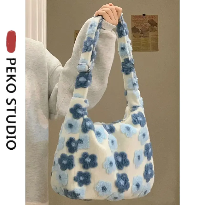 Original Daily Fashion Women Soft Plush Large Capacity Shoulder Bag Girl Lovely Crossbody Bag Female Phone Bag Autumn Winter
Original Daily Fashion Women Soft Plush Large Capacity Shoulder Bag Girl Lovely Crossbody Bag Female Phone Bag Autumn Winter