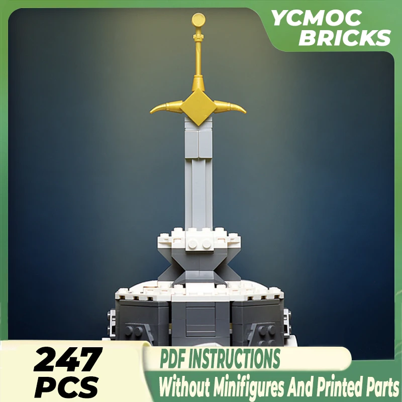 YcMoc Building Blocks Movie Model Series Mini Sword in Stone Technology Bricks DIY Toys For Kids Children Gifts Moc Blocks
YcMoc Building Blocks Movie Model Series Mini Sword in Stone Technology Bricks DIY Toys For Kids Children Gifts Moc Blocks