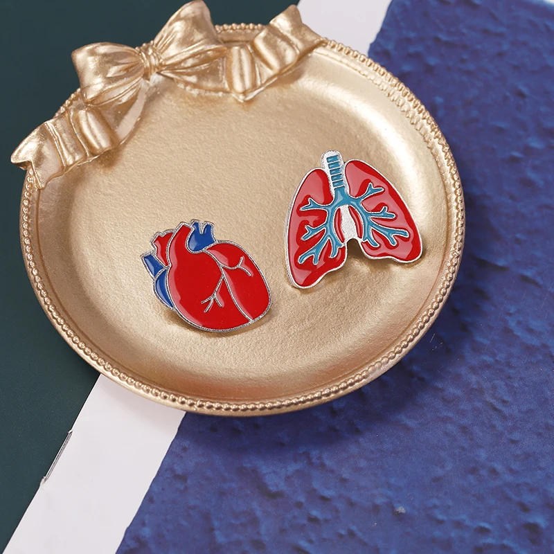 Heart Lung Organ Enamel Pins Funny Human Body Organization Brooch Jewelry Accessories Medical Students Clothes Lapel Badge Pin
Heart Lung Organ Enamel Pins Funny Human Body Organization Brooch Jewelry Accessories Medical Students Clothes Lapel Badge Pin