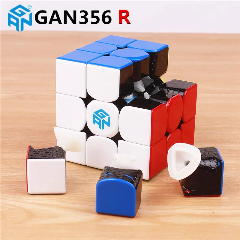 GAN 356 RS 3x3x3 магический скоростной куб R S без наклеек профессиональные