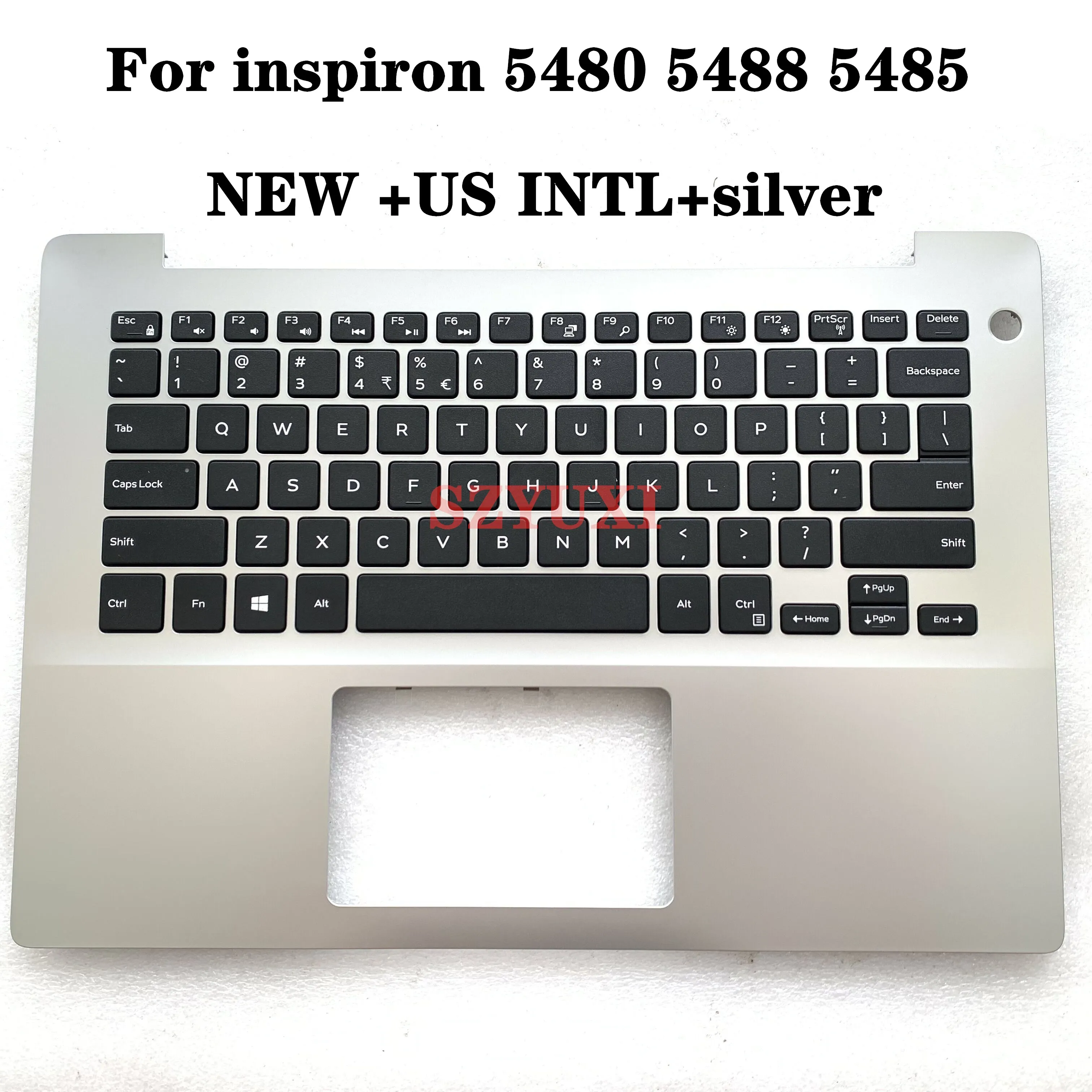 Новая английская клавиатура с подсветкой для Dell Inspiron 5480 5488 5485, в сборе с подставкой для рук, без подсветки, модель HPJ5Y 0HPJ5Y
Новая английская клавиатура с подсветкой для Dell Inspiron 5480 5488 5485, в сборе с подставкой для рук, без подсветки, модель HPJ5Y 0HPJ5Y