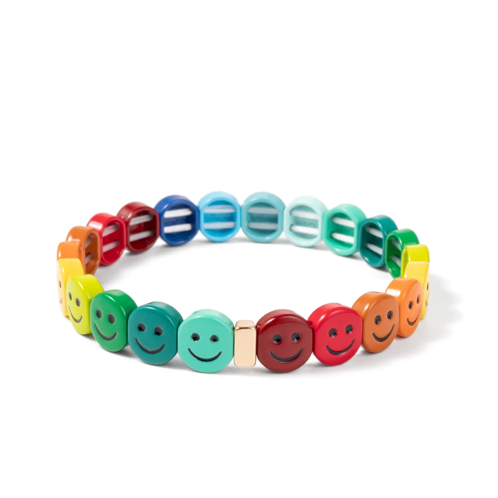 Fashion Happy Smiling for Women Punk Hip Hop Adjustable Fashion Jewelry Best Gift Bracelets Female Jewelr
Fashion Happy Smiling for Women Punk Hip Hop Adjustable Fashion Jewelry Best Gift Bracelets Female Jewelr