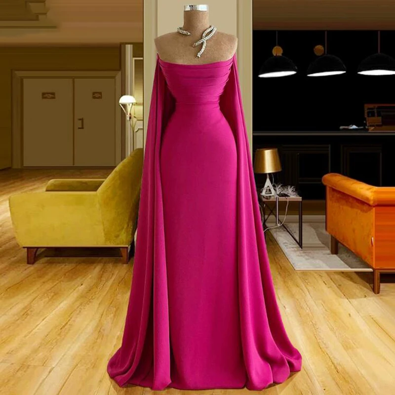 Women Prom Dress 2023 Roseo Sexy Floor Length Scoop Strapless Shawl Summer Formal Party Evening Elegant Guest Birthday Costume
Women Prom Dress 2023 Roseo Sexy Floor Length Scoop Strapless Shawl Summer Formal Party Evening Elegant Guest Birthday Costume