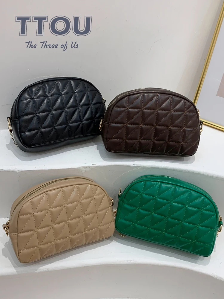 Casual Plaid Women's Crsossbody Bag Luxury Pu Leather Shoulder Bag Quilted Designer Handbags Female Small Zipper Messenger Bag
Casual Plaid Women's Crsossbody Bag Luxury Pu Leather Shoulder Bag Quilted Designer Handbags Female Small Zipper Messenger Bag