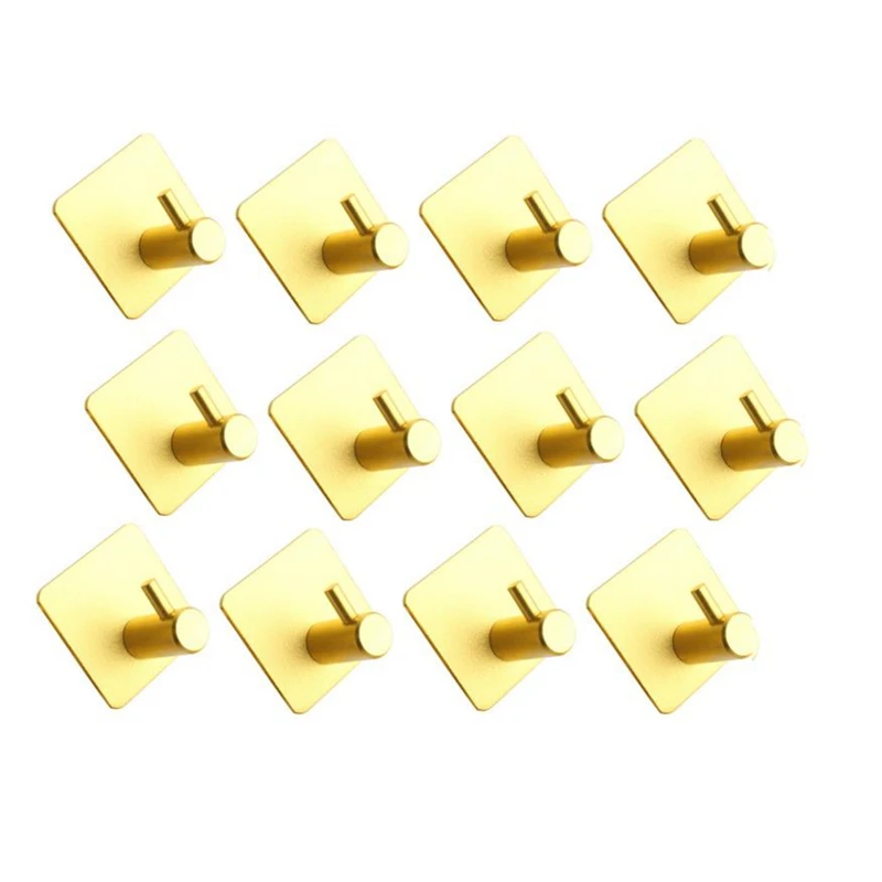 Adhesive Hooks , Heavy Duty Wall Hooks Waterproof Aluminum Hooks For Hanging Coat, Towel Hook Wall Mount
Adhesive Hooks , Heavy Duty Wall Hooks Waterproof Aluminum Hooks For Hanging Coat, Towel Hook Wall Mount