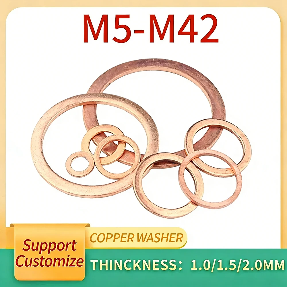 Медные шайбы M5-M42 2/5/10/20/50 шт.
Медные шайбы M5-M42 2/5/10/20/50 шт.