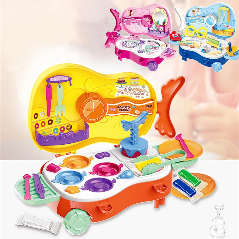 Child Simulated Accordion Makeup And Makeup Products Doctor's Medical Set Colored Clay DIY Family Puzzle Portable Toy Role Play
Child Simulated Accordion Makeup And Makeup Products Doctor's Medical Set Colored Clay DIY Family Puzzle Portable Toy Role Play