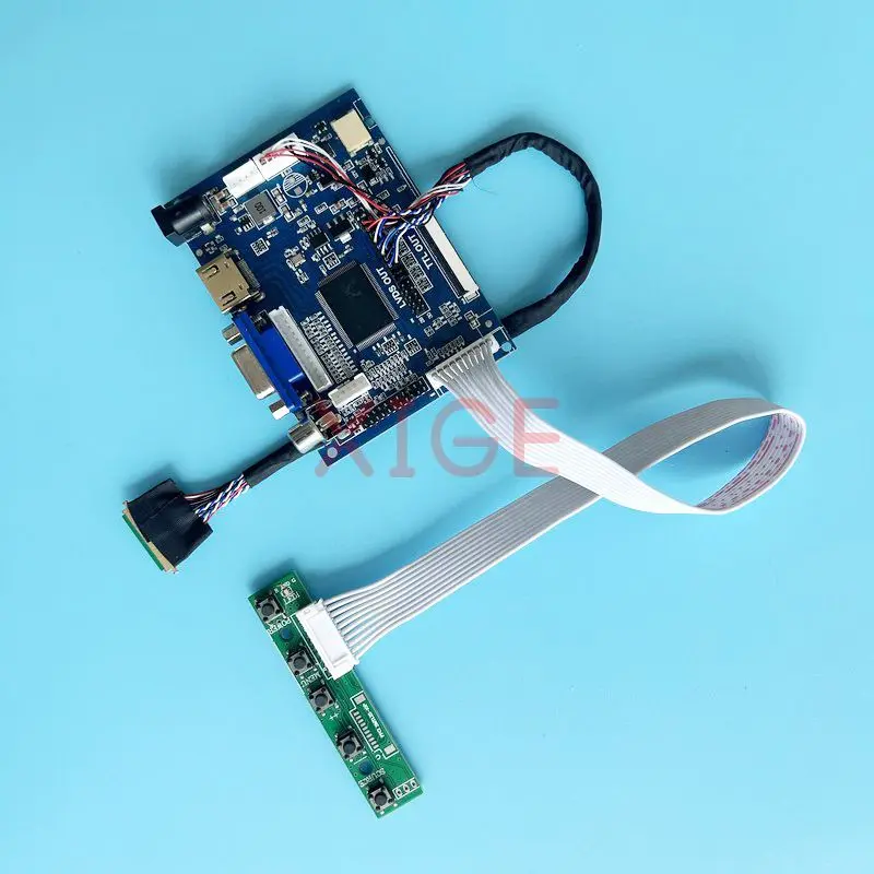Плата драйвера контроллера Fit B101AW03 B101AW06, 2AV VGA 10,1 "комплект для самостоятельной модификации 1024*600, совместимый с HDMI монитор ноутбука, 40-контактный LVDS
Плата драйвера контроллера Fit B101AW03 B101AW06, 2AV VGA 10,1 "комплект для самостоятельной модификации 1024*600, совместимый с HDMI монитор ноутбука, 40-контактный LVDS
