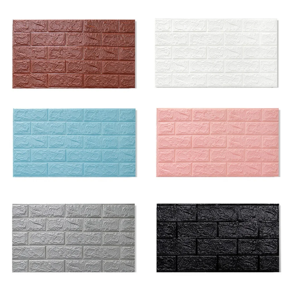 3D Wall Sticker Waterproof Self-adhesive Wallpaper Imitation Brick Bedroom Decoration For Living Room Kitchen TV Backdrop
3D Wall Sticker Waterproof Self-adhesive Wallpaper Imitation Brick Bedroom Decoration For Living Room Kitchen TV Backdrop
