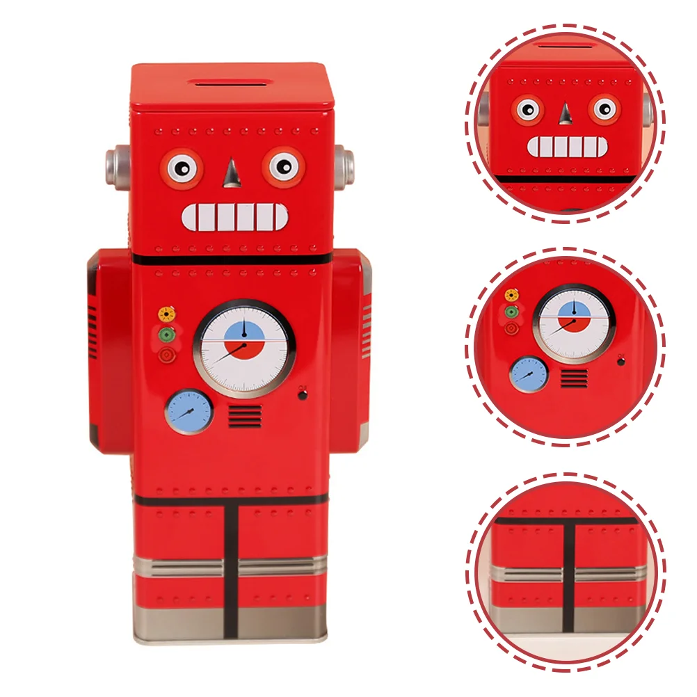Bank Money Piggy Robotkids Saving Box Banksgirls Jar Pot Storage Metal Decorative Childrensavings Birthday Novelty Desktop Boys
Bank Money Piggy Robotkids Saving Box Banksgirls Jar Pot Storage Metal Decorative Childrensavings Birthday Novelty Desktop Boys