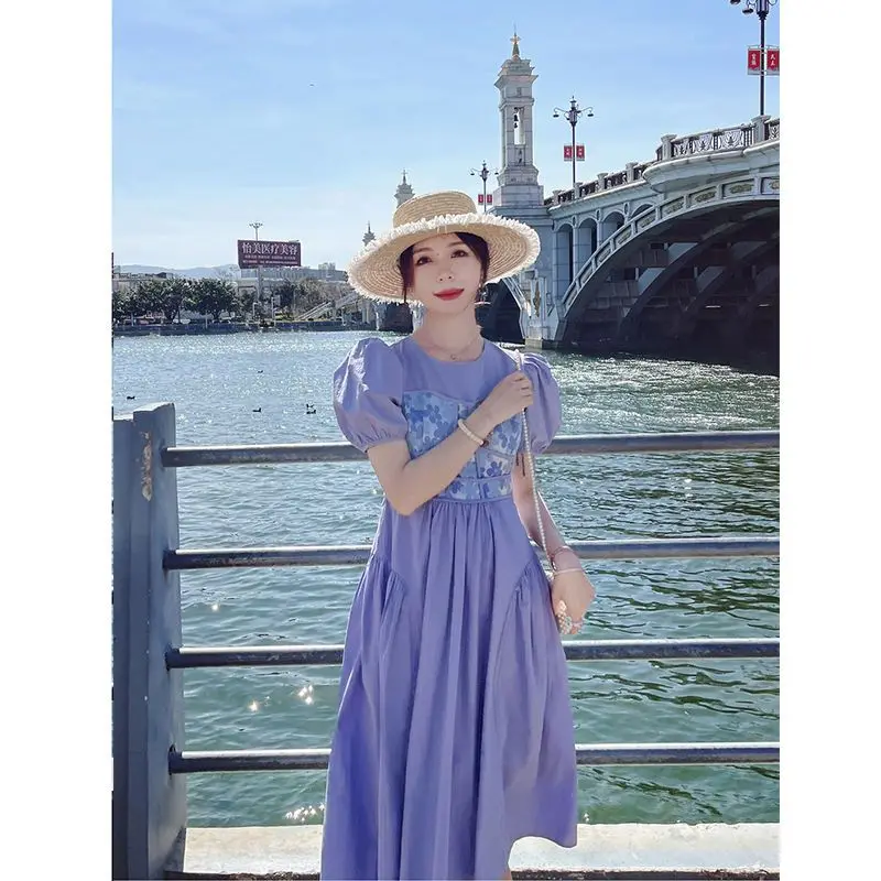 Elegant Daisy Floral Summer Women Dresses 2023 Vintage Chic Print Long Dresses Female High Waist Casual Clothing Vestidos X60
Elegant Daisy Floral Summer Women Dresses 2023 Vintage Chic Print Long Dresses Female High Waist Casual Clothing Vestidos X60