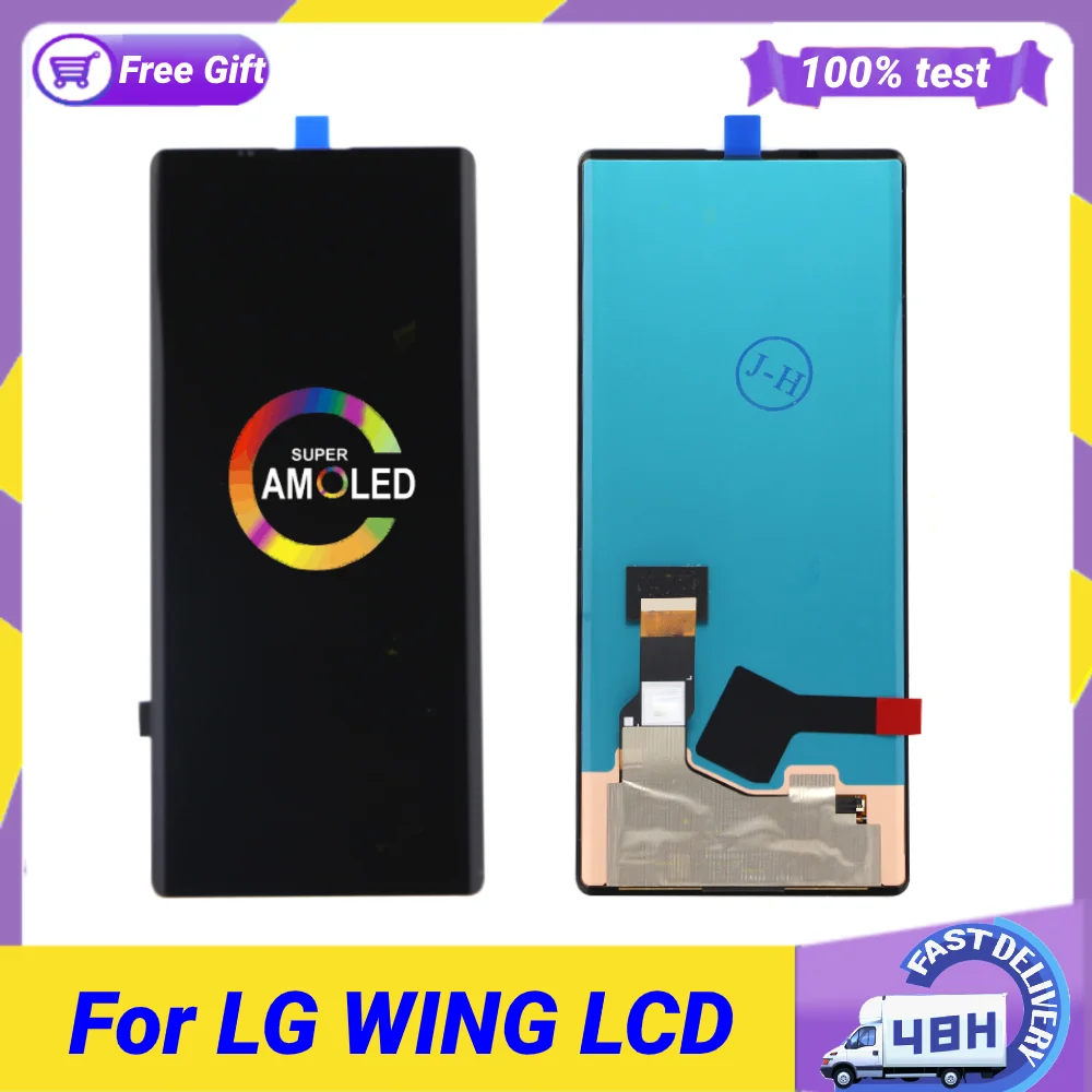 Original Super AMOLED For LG Wing 5G LCD Display Touch Screen Digitizer Assembly Replacement for LG WING LCD Sreen 6.80"
Original Super AMOLED For LG Wing 5G LCD Display Touch Screen Digitizer Assembly Replacement for LG WING LCD Sreen 6.80"