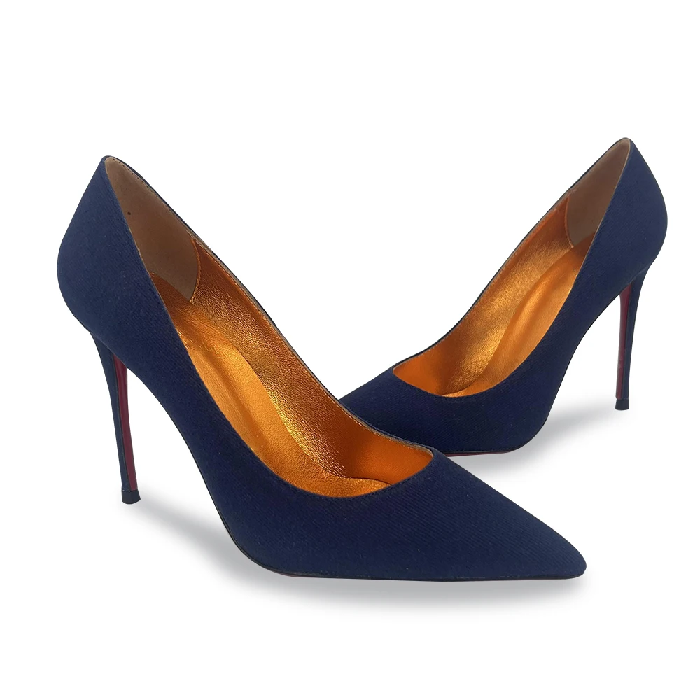 Women Pumps Genuine Leather Red Bottom Summer Pointy Toe Elegant High Stiletto Heels Pumps Chic Fashion Office Ladies Outfit
Women Pumps Genuine Leather Red Bottom Summer Pointy Toe Elegant High Stiletto Heels Pumps Chic Fashion Office Ladies Outfit