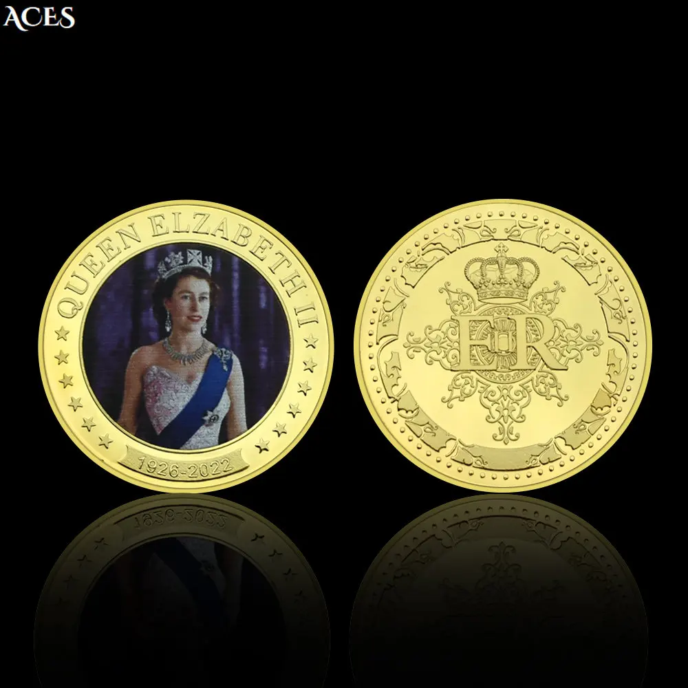 ER Queen of England GOLD Coin Collectibles The World's Greatest Queen Commemorative Coin In Capsule Best Souvenir Gift
ER Queen of England GOLD Coin Collectibles The World's Greatest Queen Commemorative Coin In Capsule Best Souvenir Gift
