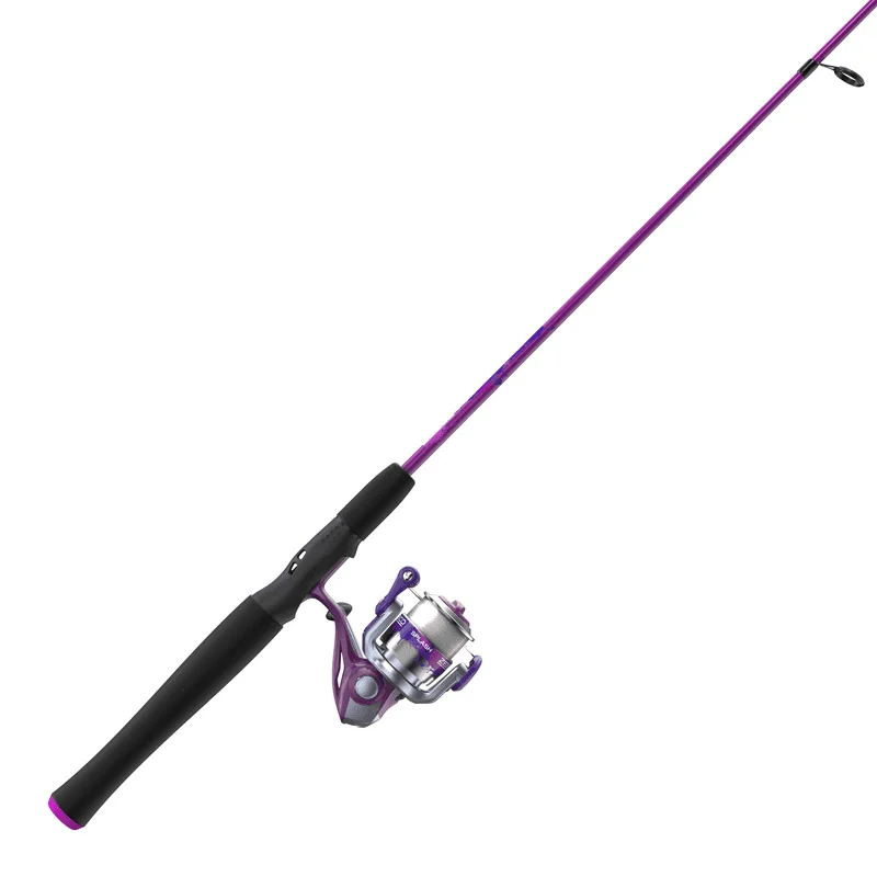 Spinning Reel and Fishing Rod Combo, 6-Foot 2-Piece Fishing Pole, Purple
Spinning Reel and Fishing Rod Combo, 6-Foot 2-Piece Fishing Pole, Purple