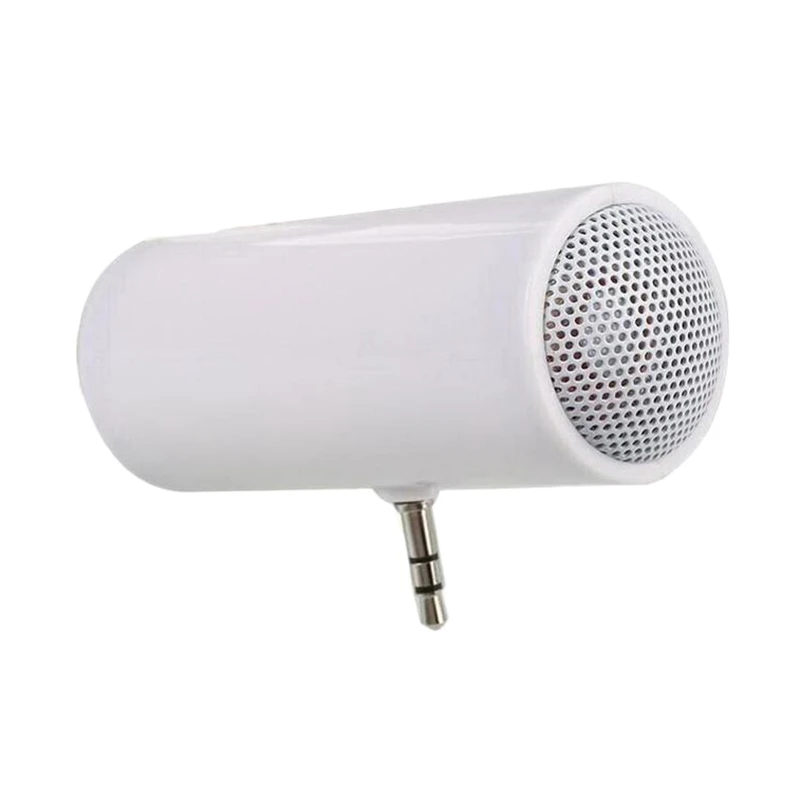 3.5mm Jack Stereo Mini Speaker Portable MP3 Music Player Speaker Amplifier Loudspeaker for Mobile Phone Tablet PC-White
3.5mm Jack Stereo Mini Speaker Portable MP3 Music Player Speaker Amplifier Loudspeaker for Mobile Phone Tablet PC-White