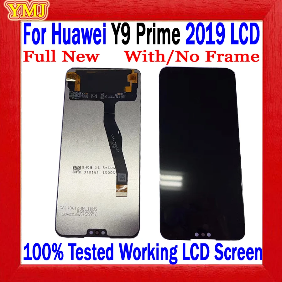 Free Shipping For Huawei Y9 Prime 2019 Full New AMOLED LCD With/No Frame Y9 2019 JKM LX1 LX2 LX3 Display Touch Screen Replace
Free Shipping For Huawei Y9 Prime 2019 Full New AMOLED LCD With/No Frame Y9 2019 JKM LX1 LX2 LX3 Display Touch Screen Replace