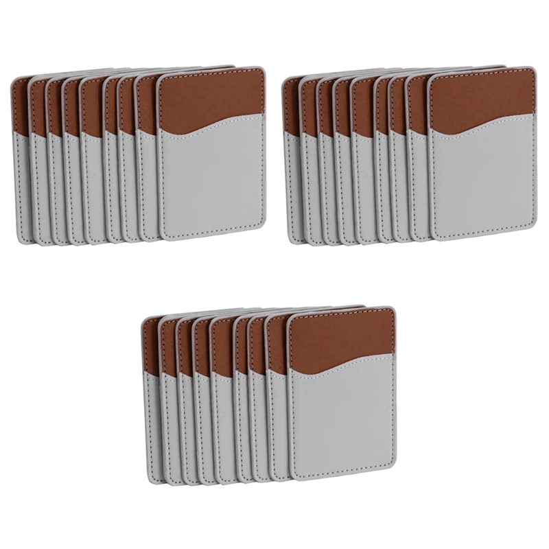 30Pcs Sublimation Blanks Phone Wallet - PU Leather Card Holder For Back Of Phone Stick On Iphone Android DIY Blanks
30Pcs Sublimation Blanks Phone Wallet - PU Leather Card Holder For Back Of Phone Stick On Iphone Android DIY Blanks