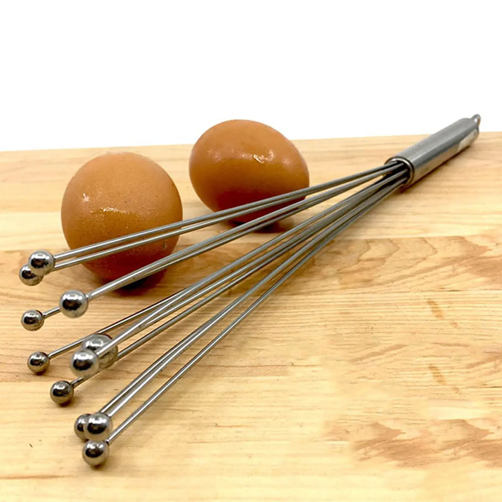 Stainless Steel Egg Whisk Stainless Steel Eggbeater Egg Blender To Stir Easily Hand Egg Blender Mixer Stirrer For Blending
Stainless Steel Egg Whisk Stainless Steel Eggbeater Egg Blender To Stir Easily Hand Egg Blender Mixer Stirrer For Blending