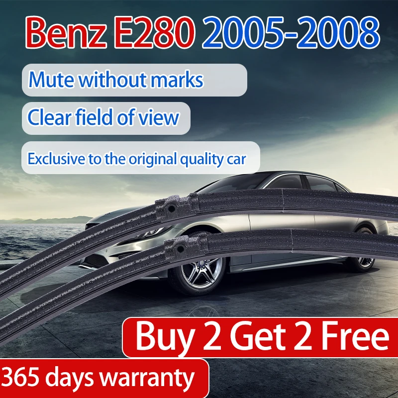 ShangKeWen Universal Noise Reduction Boneless Silicone Wiper Blade For Benz E280 Windshield Soft Wiper Mercedes-Benz Accessories
ShangKeWen Universal Noise Reduction Boneless Silicone Wiper Blade For Benz E280 Windshield Soft Wiper Mercedes-Benz Accessories