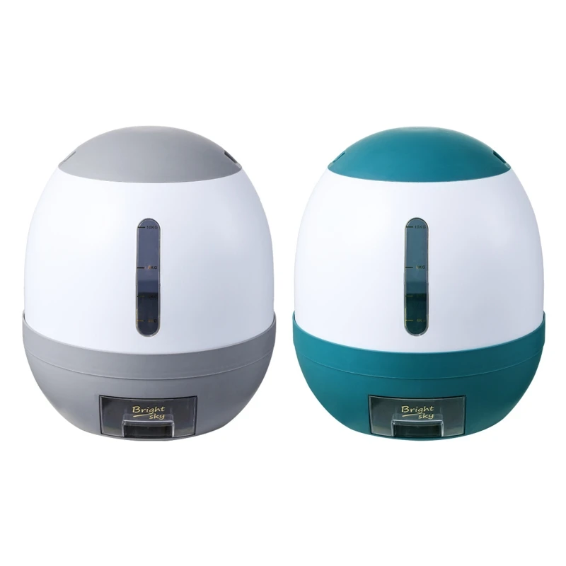 Measuring Rice Bucket Plastic Sealed Miscellaneous Grains Large Capacity 10Kg Storage with Lid Kitchen Canisters 
Measuring Rice Bucket Plastic Sealed Miscellaneous Grains Large Capacity 10Kg Storage with Lid Kitchen Canisters