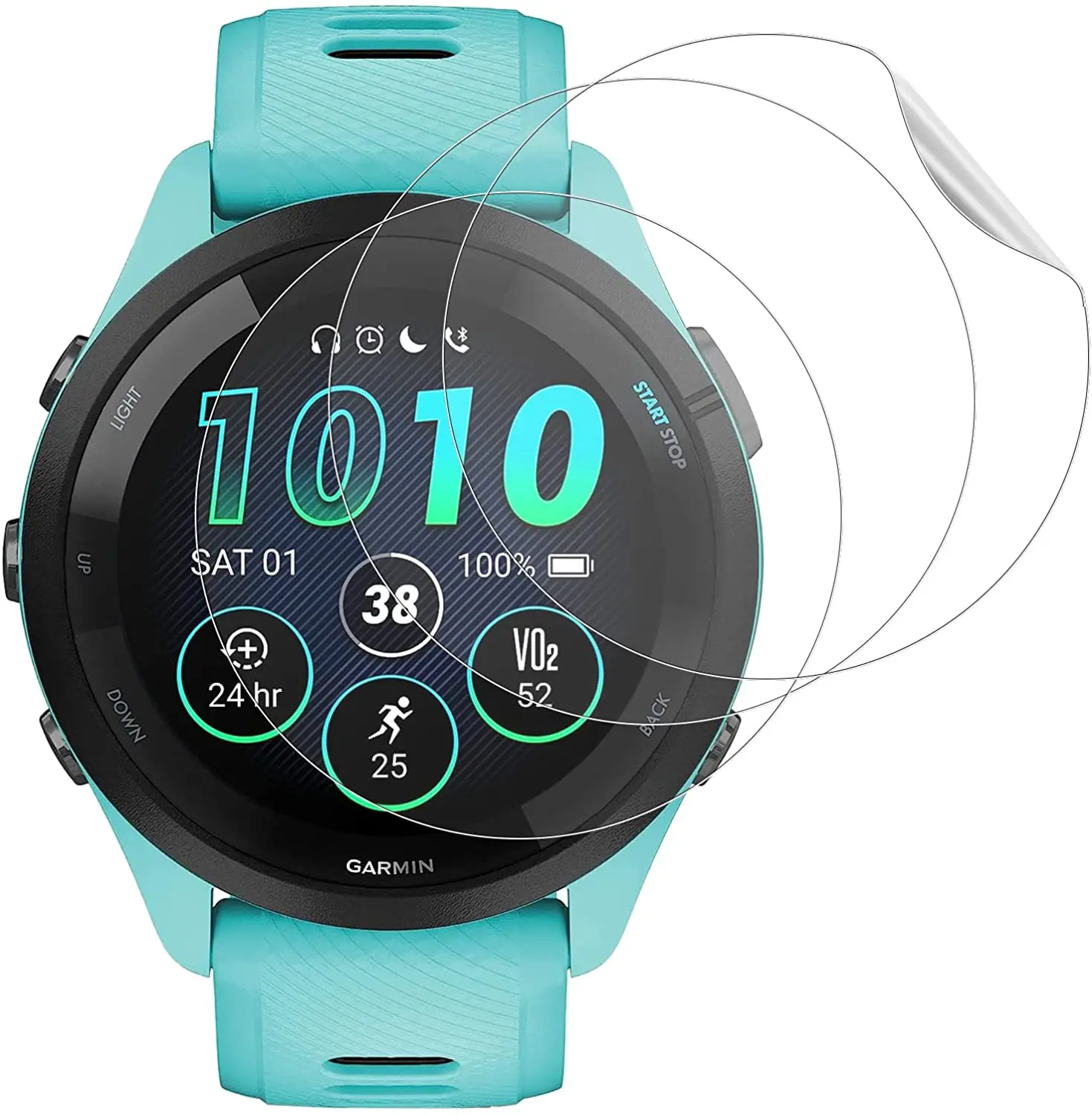 3PCS Soft TPU Hydrogel Films Guard for Garmin Forerunner 265S/265/965 Screen Protector HD Anti-Scratch Films (Not Glass)
3PCS Soft TPU Hydrogel Films Guard for Garmin Forerunner 265S/265/965 Screen Protector HD Anti-Scratch Films (Not Glass)