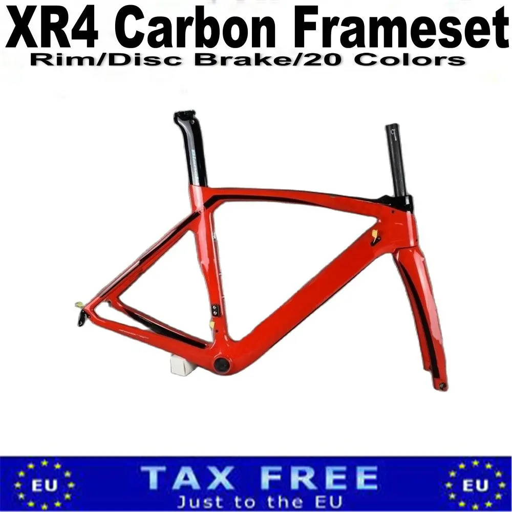 T1000 Red Carbon XR4 Frame RIM Disc Brake Road Frame Light Weight Cycling Bicycle Frameset XDB DPD
T1000 Red Carbon XR4 Frame RIM Disc Brake Road Frame Light Weight Cycling Bicycle Frameset XDB DPD