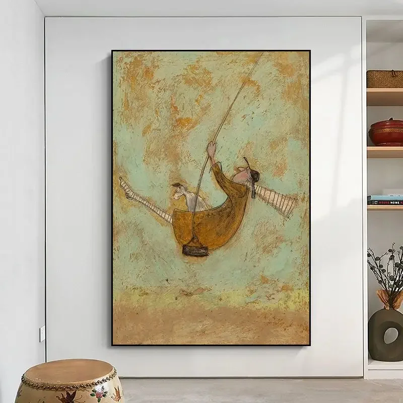 Абстрактный пейзаж, любовь, собака, домашнее животное, настенное искусство, постер с принтом на холсте, подходит для дома, гостиной, украшения детской комнаты
Абстрактный пейзаж, любовь, собака, домашнее животное, настенное искусство, постер с принтом на холсте, подходит для дома, гостиной, украшения детской комнаты